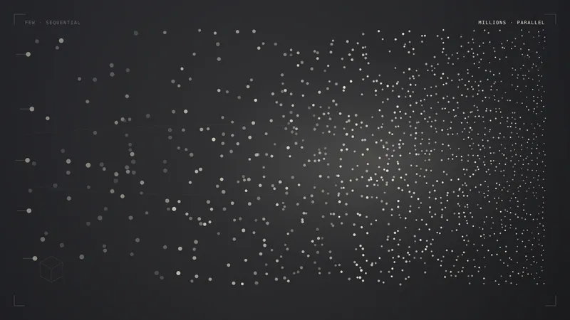 GPU parallel particle update — compute shader pipeline